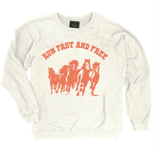 Run Fast And Free Sweatshirt