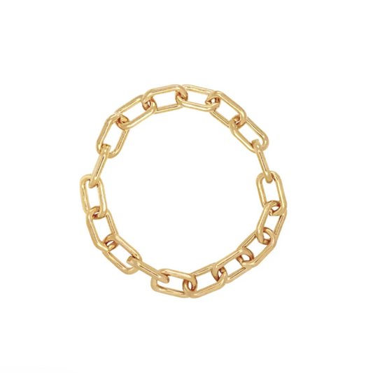 Leon Thin Chain Link Ring