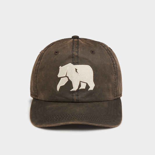 The Bear Waxed Canvas Hat