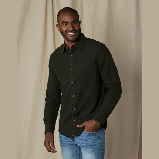 Men's Fairbanks Chamois Button Up in Alpine