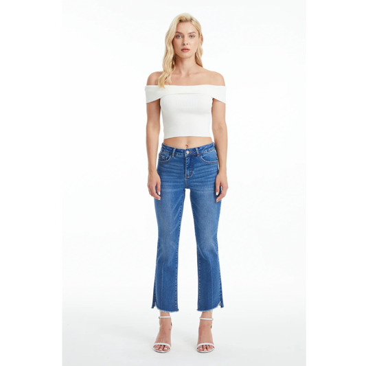 The Kara High Rise Comfort Stretch Crop