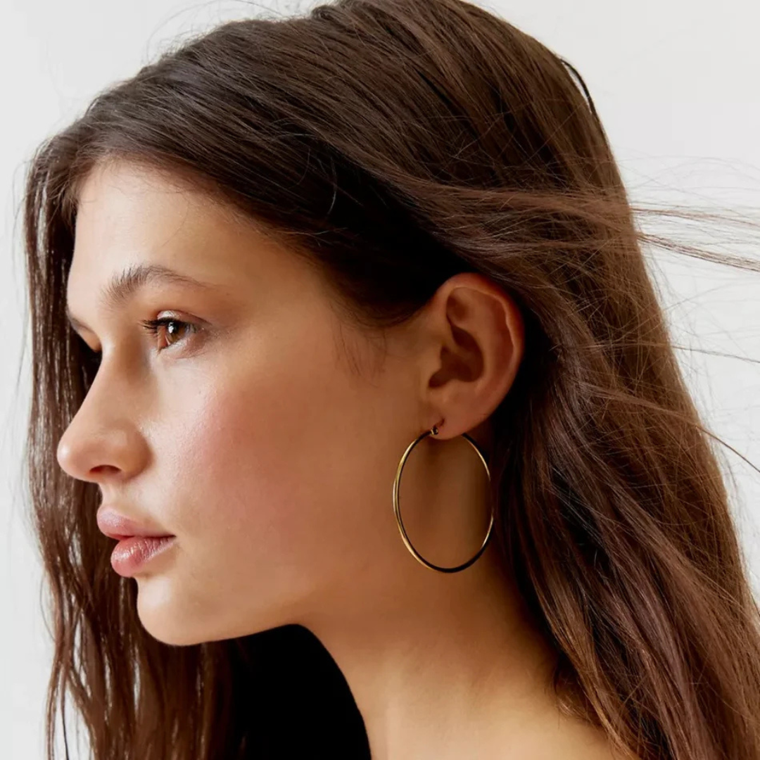 Laurette Large Hoop Earring