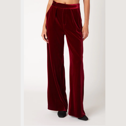 Sneak Peak Velvet Trouser