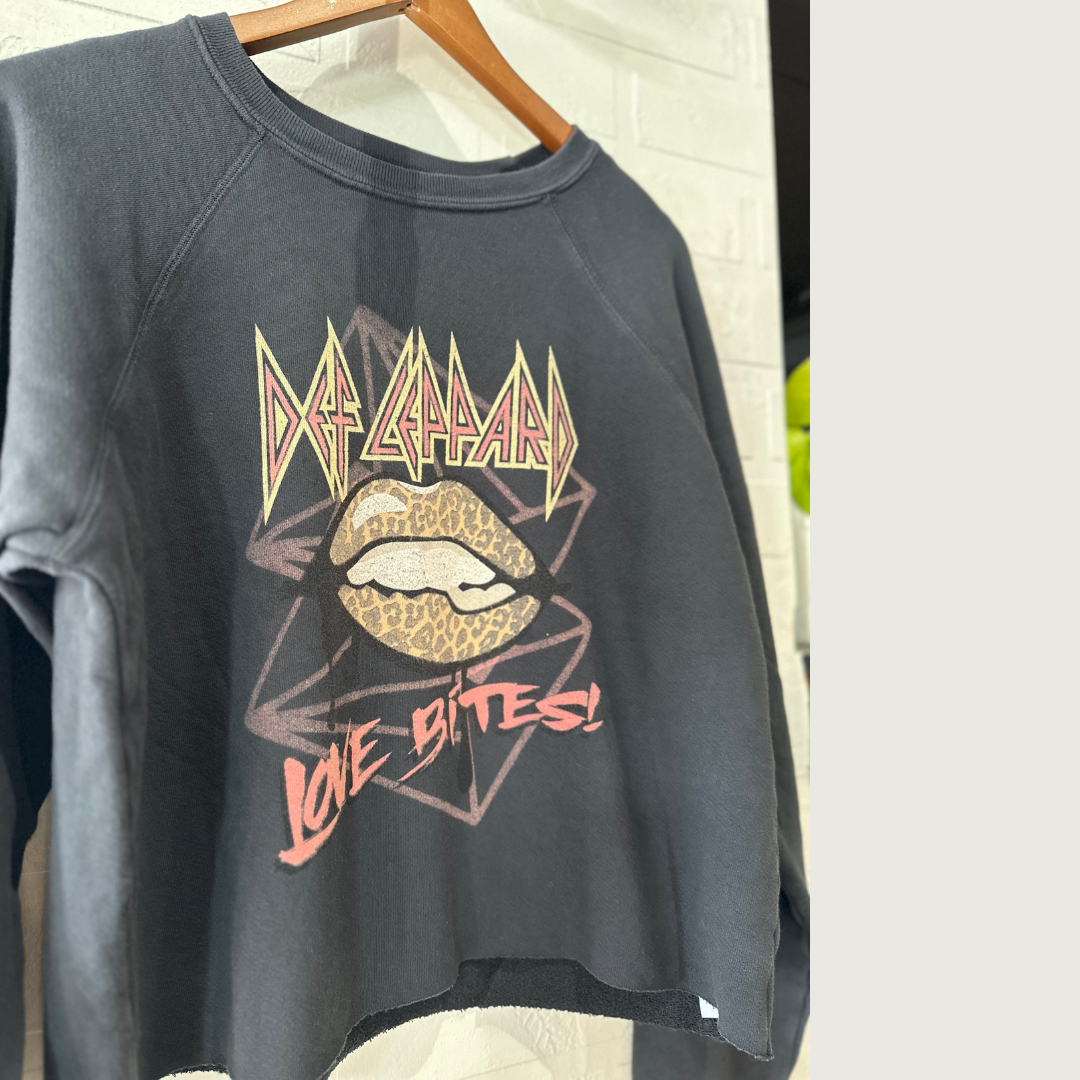 Def Leppard Love Bites Black Label Sweatshirt