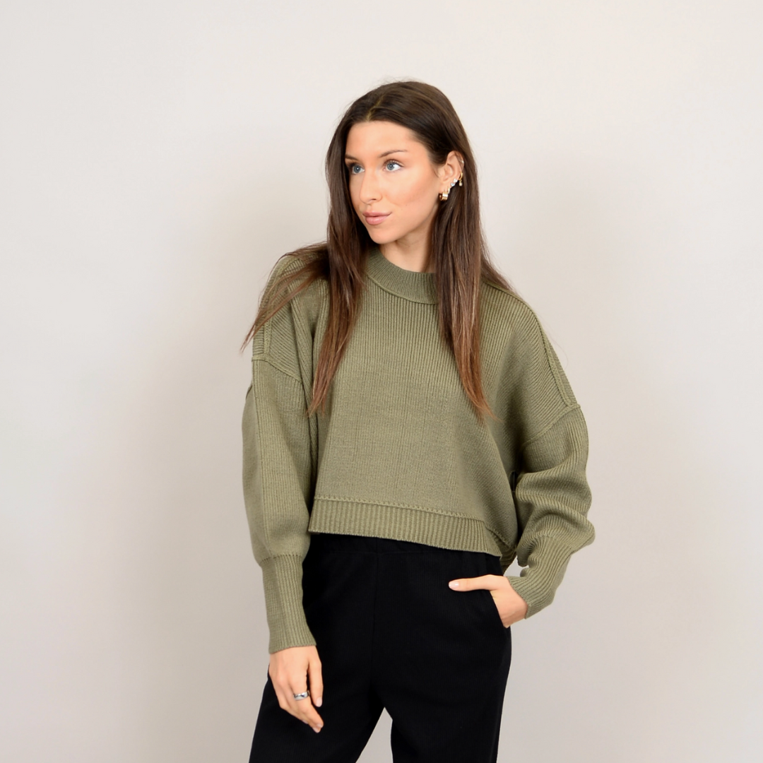 Sumire Long Sleeve Crewneck Pullover