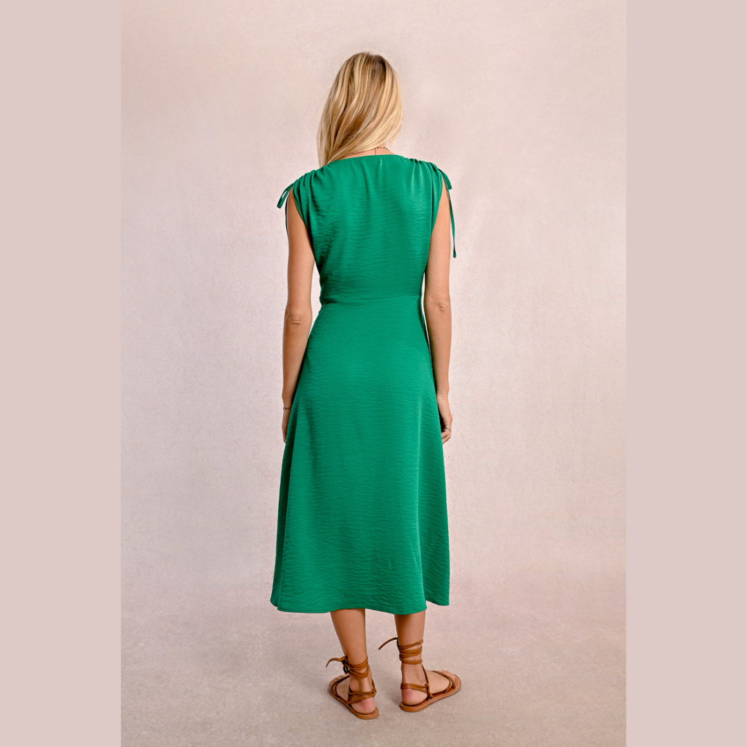 The Emerald Spring Dress