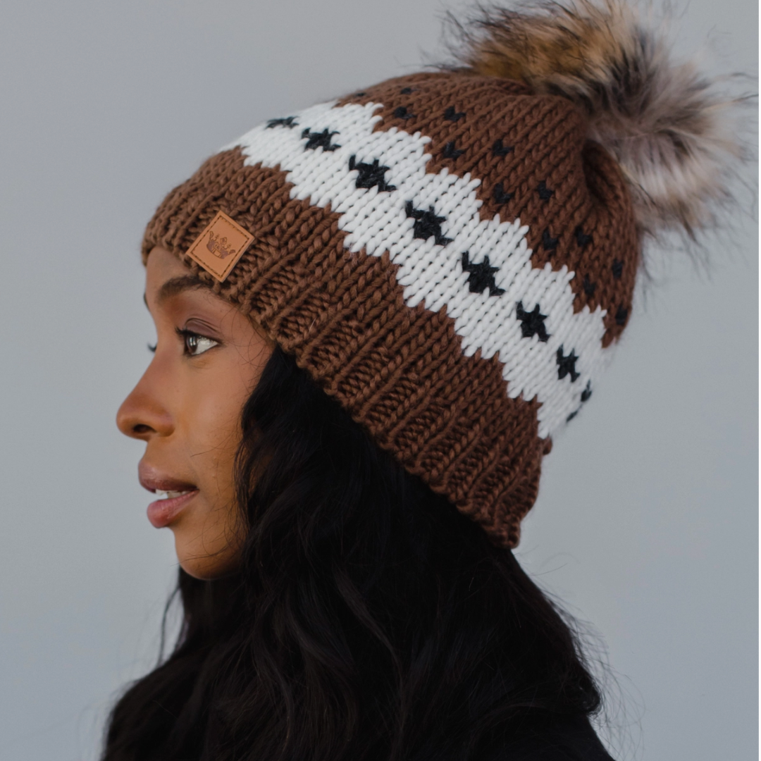 Winter Pom Hats