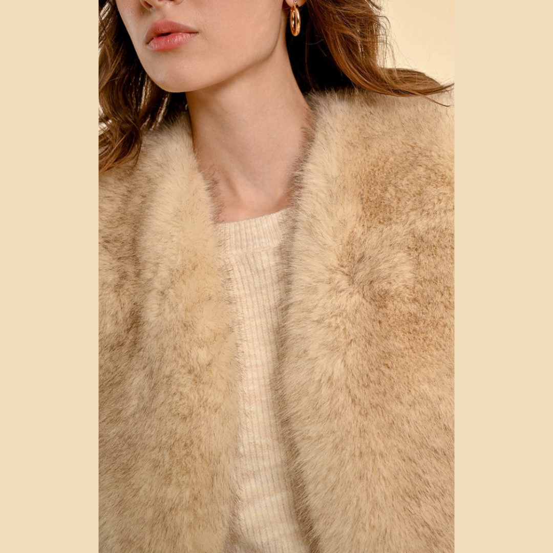 Faux Fur Vest