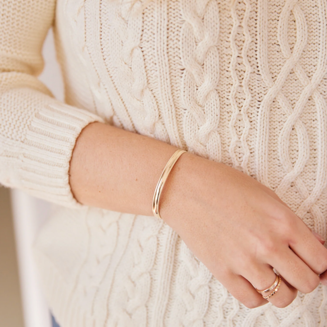 Column Cuff Bracelet