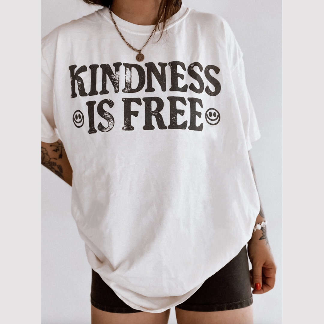 Kindness is Free Retro Graphic Tee