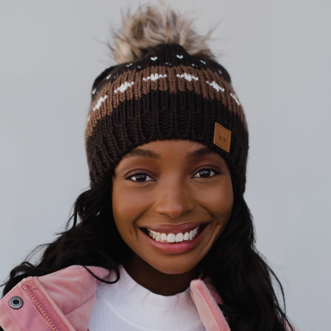 Winter Pom Hats