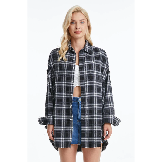 Cozy Oversized Plaid Flannel